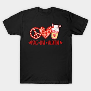 Peace Love Valentine T-Shirt